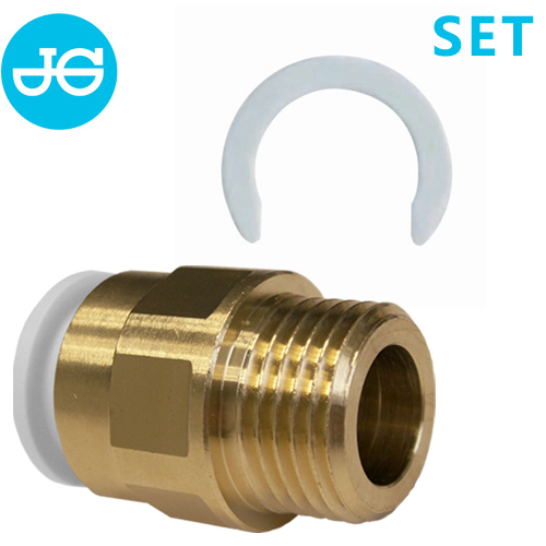 John Guest Einschraubverbinder MW011614-SET